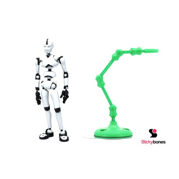 1 Stickybones & 1 Fly-Rig Bundle—Choose A Color | Poseable