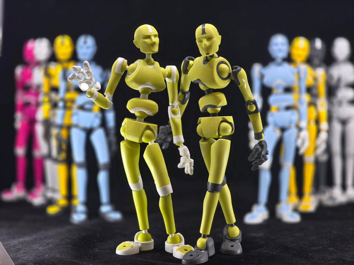 BiCOLOR: Lime Light Stickybones—The Precision Art & Animation Figure |  Poseable Magnetic Human Figures by Stickybones